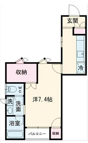 本町山岸ハイツ  間取り図