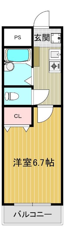 高山マンション 間取り図