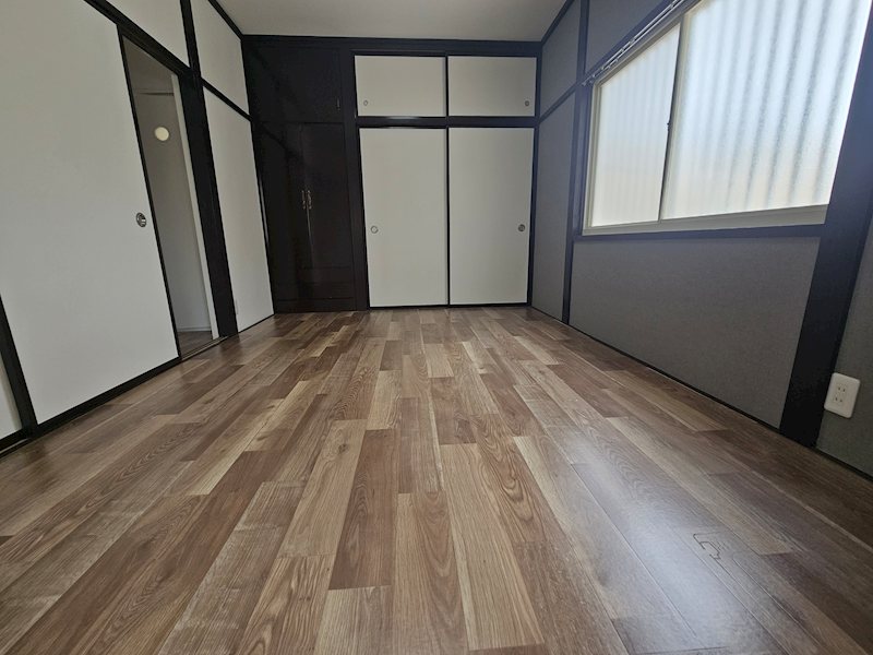 横山ハイツA ベッドルーム