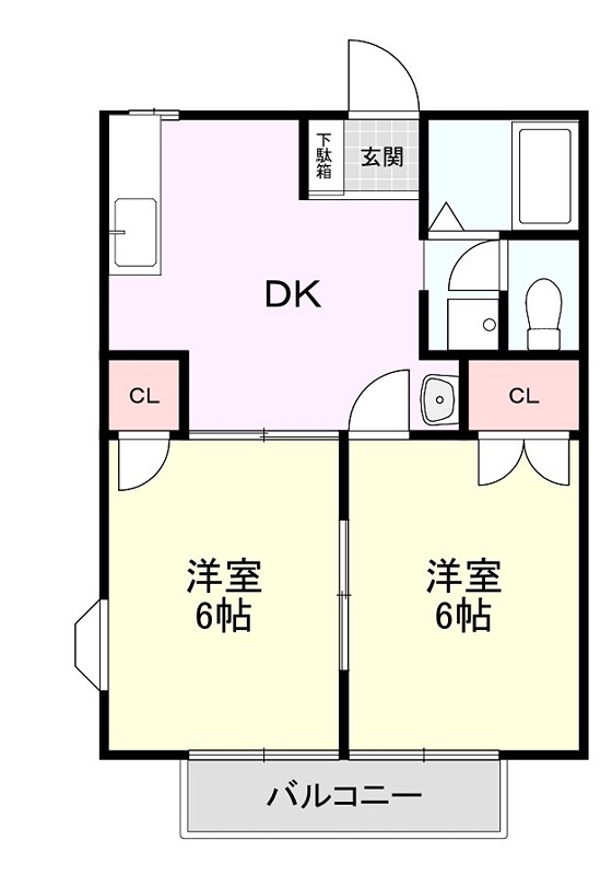 ファミールⅠ 間取り図