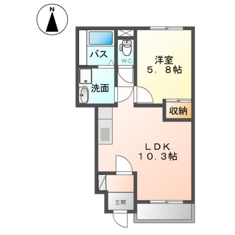 スマイル　リング 間取り図