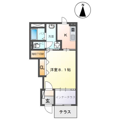 ポラリス 間取り図