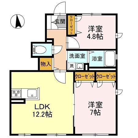 SEED C 間取り図