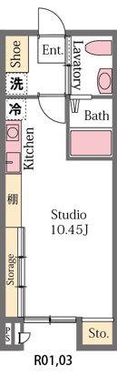 アルデバラン 間取り図