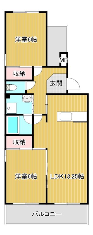 マンションアルス 間取り図