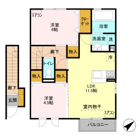 グレイスガーデン　椿 間取り図