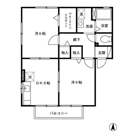 グランドゥール 間取り図