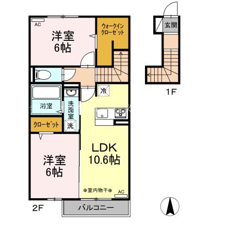 ハーベスト・ムーンⅡ 間取り図