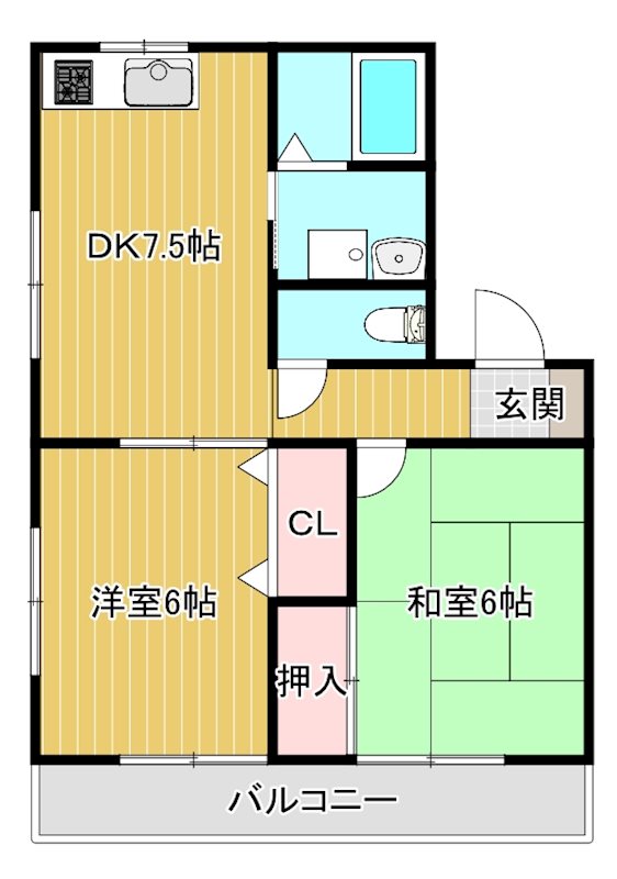 アビタシオン 間取り図