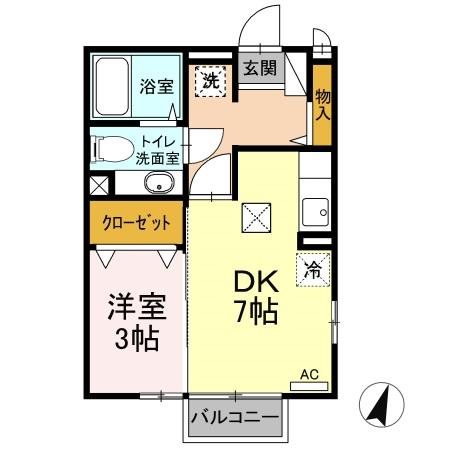 フィーノA 間取り図