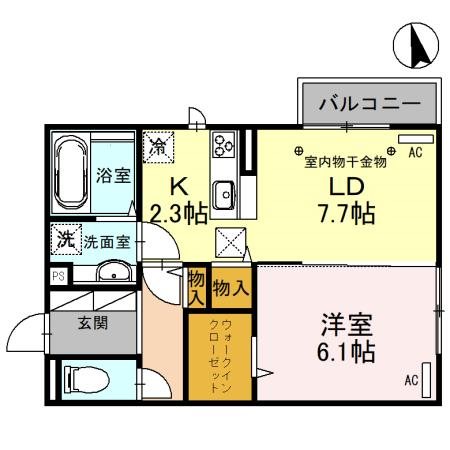 MNハウス中居 間取り図