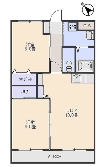 サントリーニマンション 間取り図