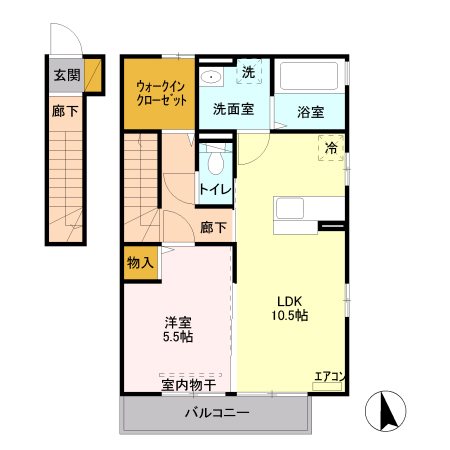 エスペランサアーク 間取り図