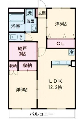 ライフォート 間取り図