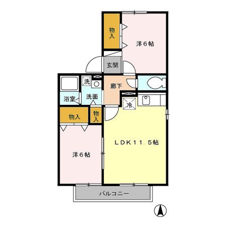 神沢の丘 間取り図