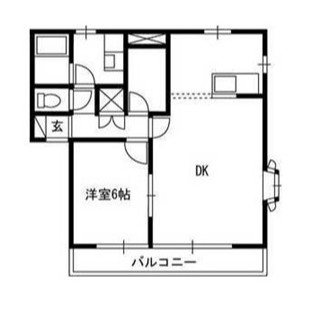 メープルハイツ 間取り図