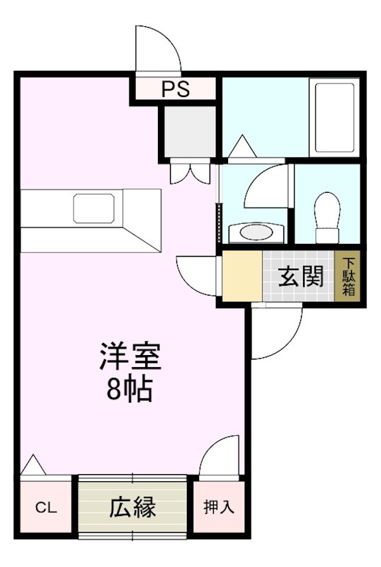 メープルハイツ 間取り図