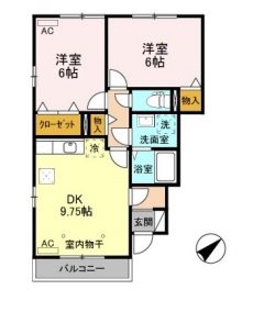 グランモア 間取り図
