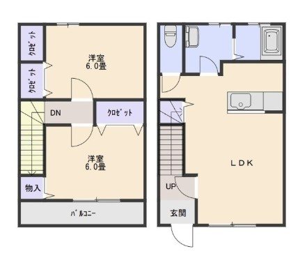 リビウスモンタナーロ・ヒル 間取り図