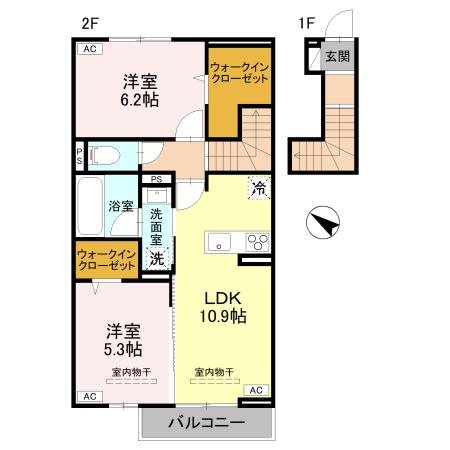コンドミーニョ　ジャルディーニ 間取り図