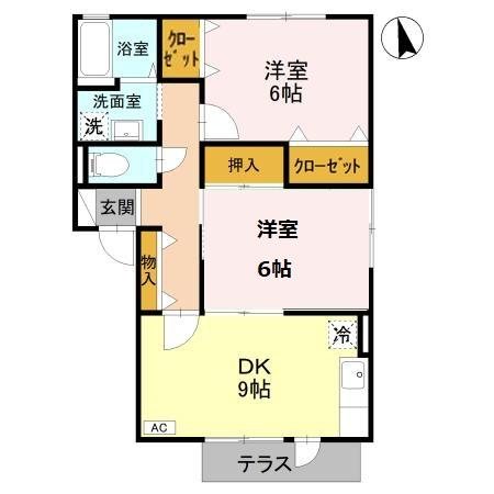 サンフラワー 間取り図
