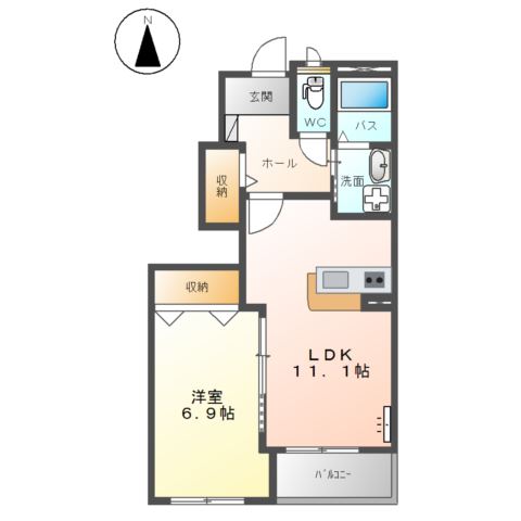 フォレスト　イズミ 間取り図