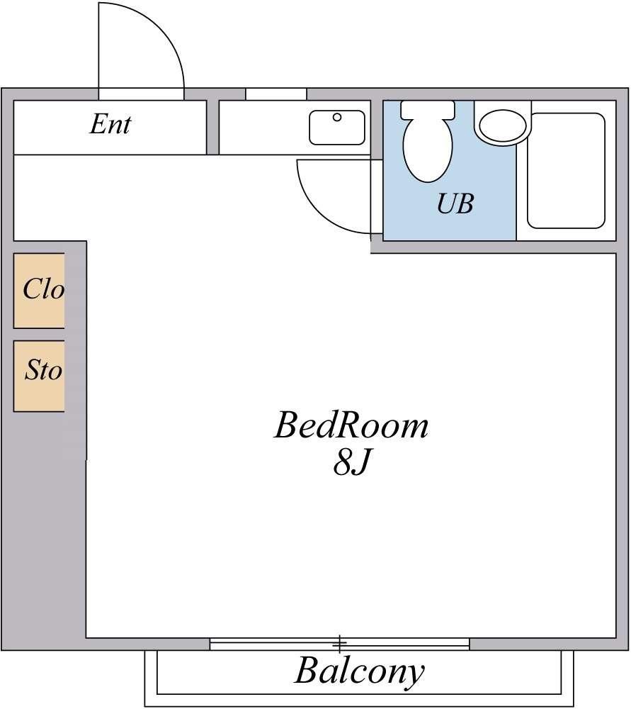 ハイツサンライズ 間取り図