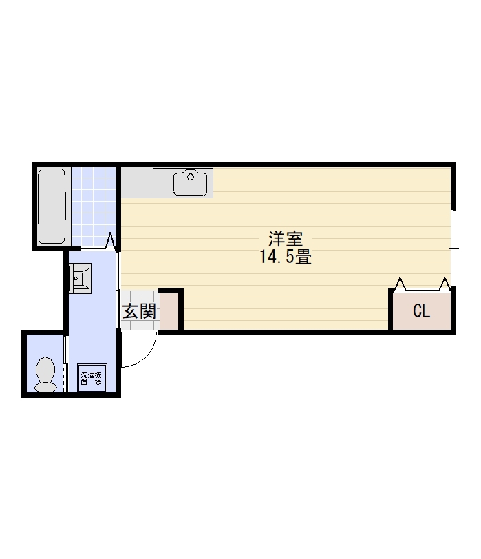 銀座ＯＸビル 間取り図