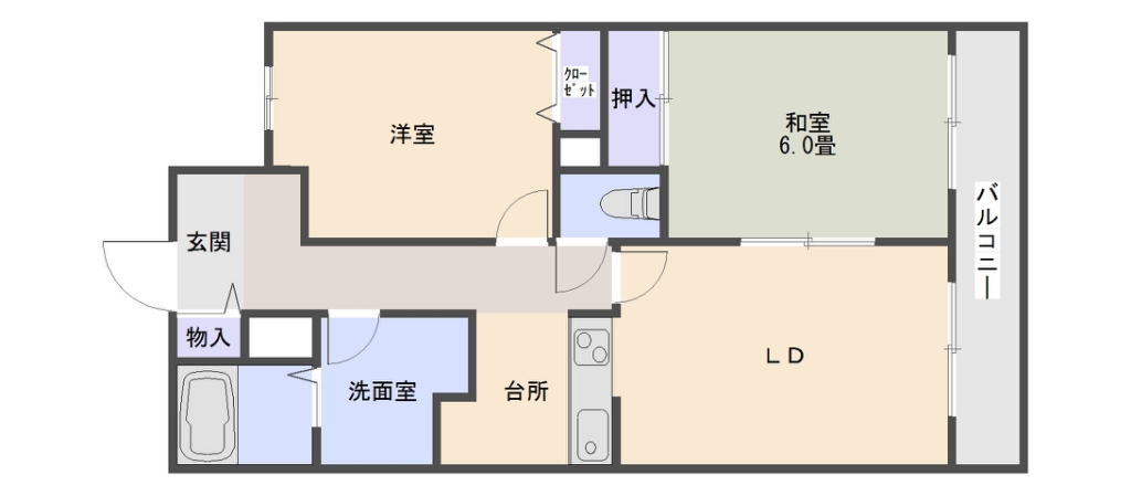 ＣＬＡＳＫＡ 間取り図