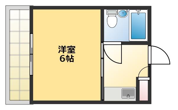 ニューＤＫハイツ 308号室 間取り