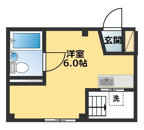 鎌田ビル 302号室 間取り