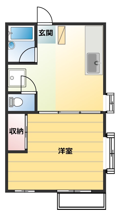 アベニューモリｓｔⅠ 302号室 間取り