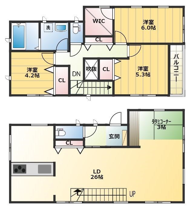 フォーシーズンズＡ棟 間取り