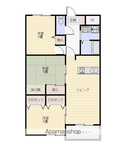エクシード山城 間取り