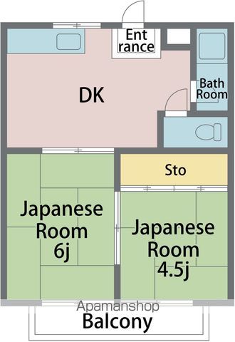 コーポ鈴木 間取り