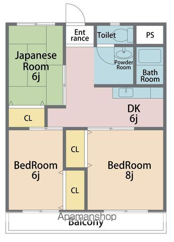ツインハイツ 間取り