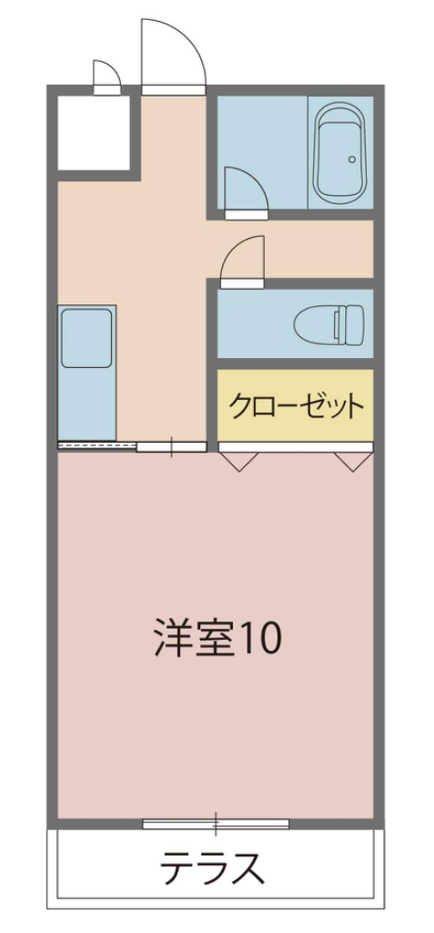 リトルベアハイツ 間取り図