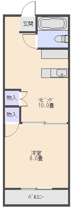 茂マンション 間取り図