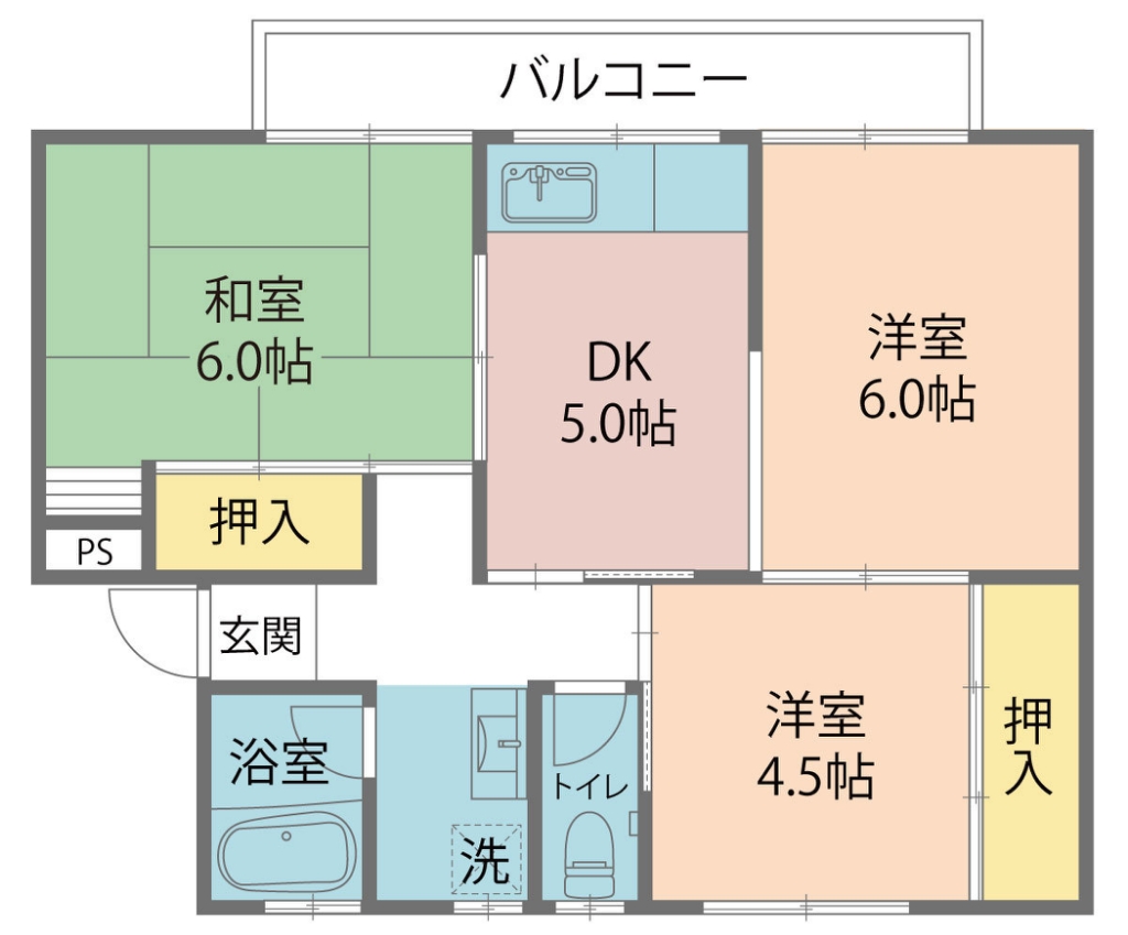 ＳＫハイツ 間取り図