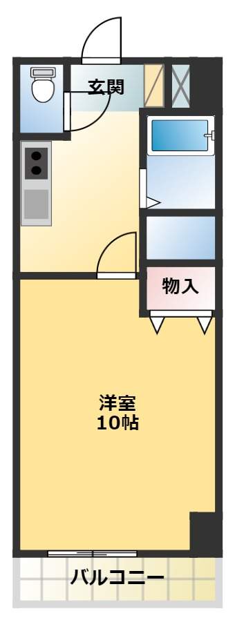 メゾン南昭和 間取り図