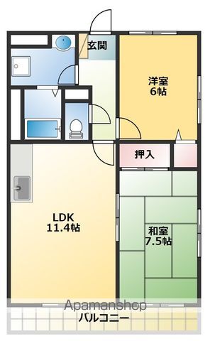 ハイツはと 間取り