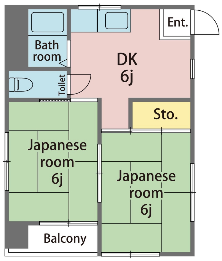 上の山ビル 間取り図