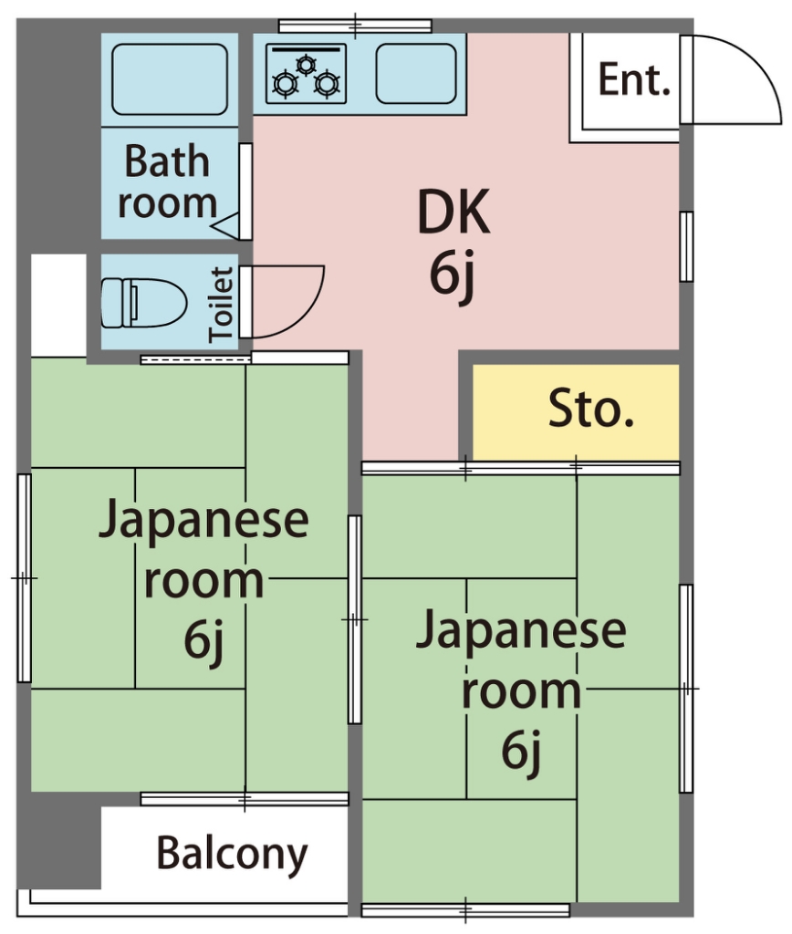 上の山ビル 間取り図