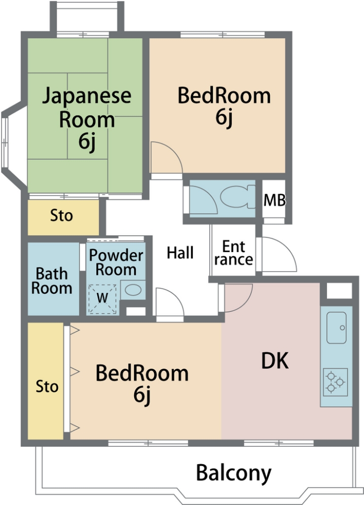 ハイツ２７５ 間取り図