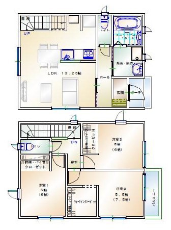 グロブナーガーデン八万 間取り図