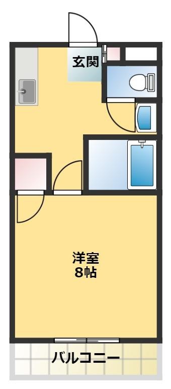 セ・ミュー川内 間取り図