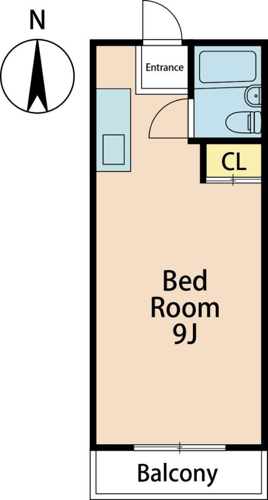 タイムマンション 212号室 間取り