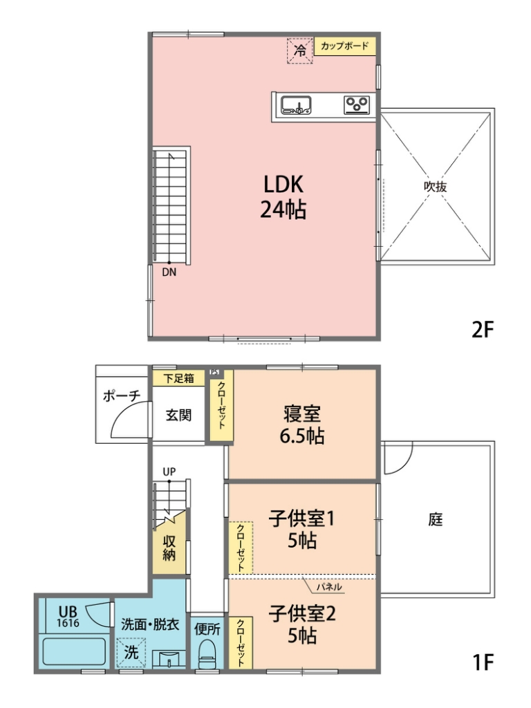 コモド南 間取り図