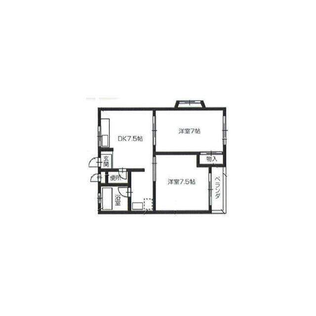 グリーンハイツ松茂 間取り図