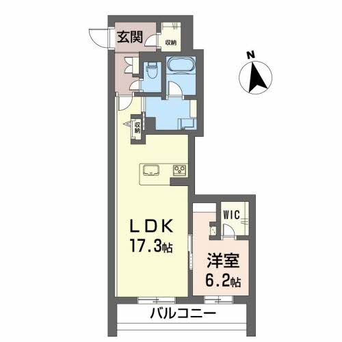 シャーメゾンプレミアス下助任ＢＥＬＳ認証 303号室 間取り